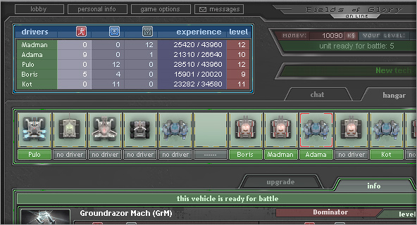 Assign drivers to units